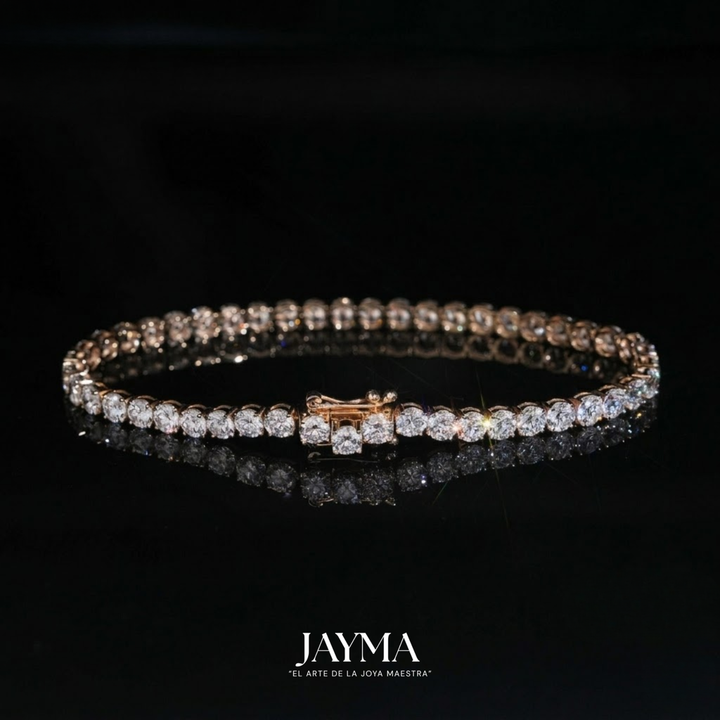 TENNIS 4mm 14k Diamante lab