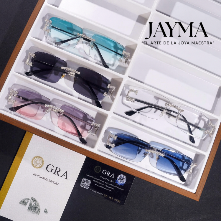 Lentes Rimless Rectangle