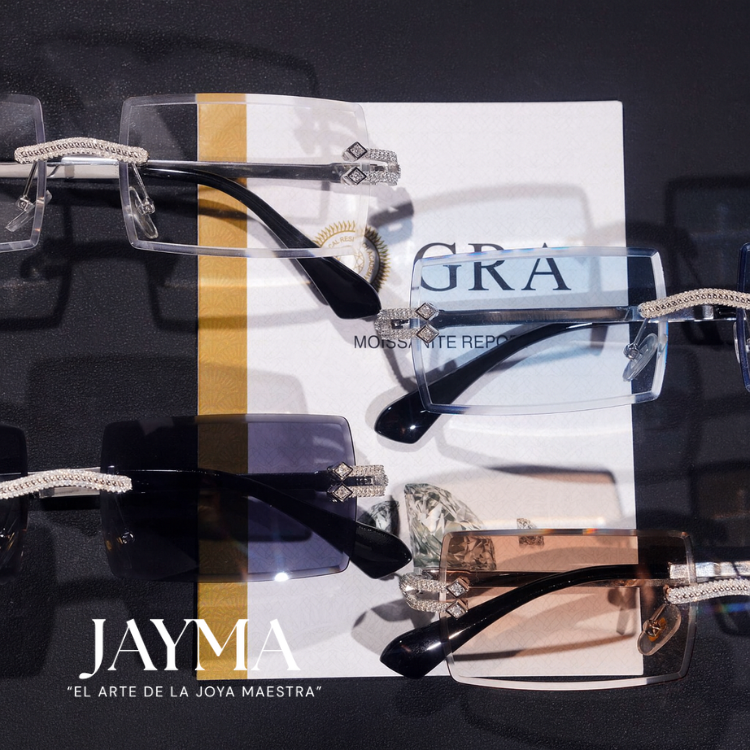 Lentes Rimless Rectangle