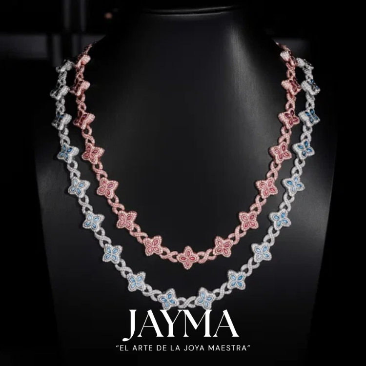 Cadena Lucky Clover iced