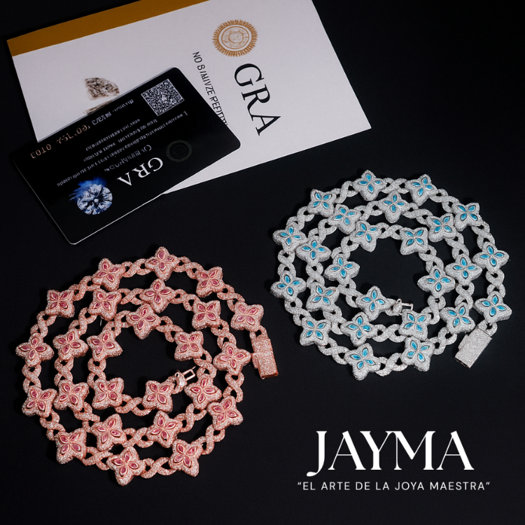 Cadena Lucky Clover iced