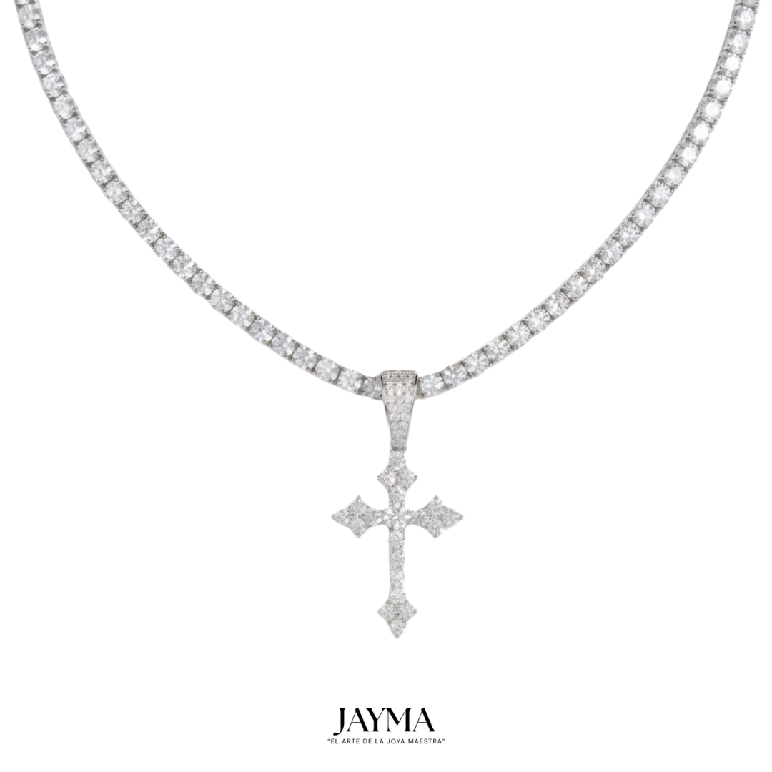 Dije Cross Diamante Lab IGI