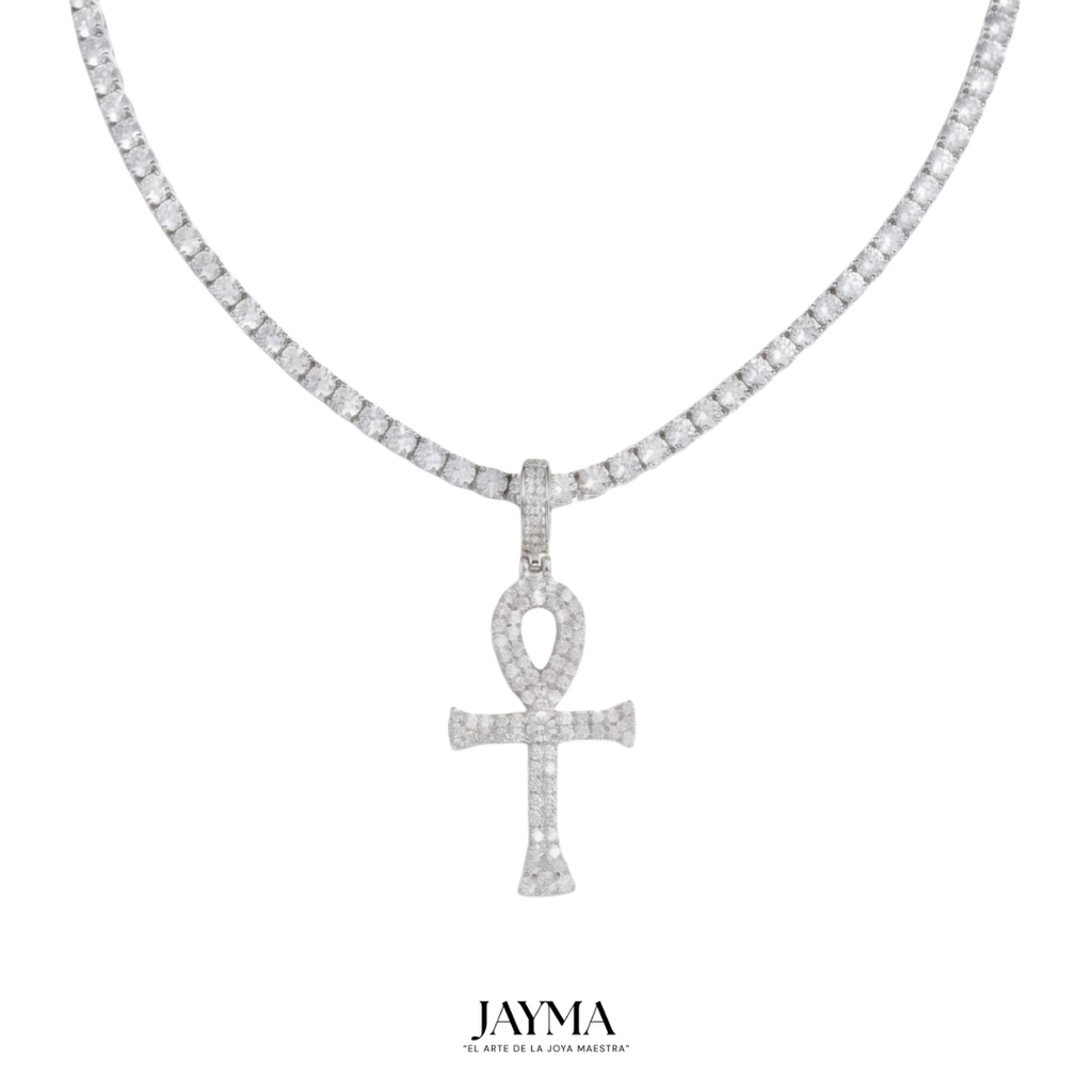 Dije de Cruz Diamante Lab IGI