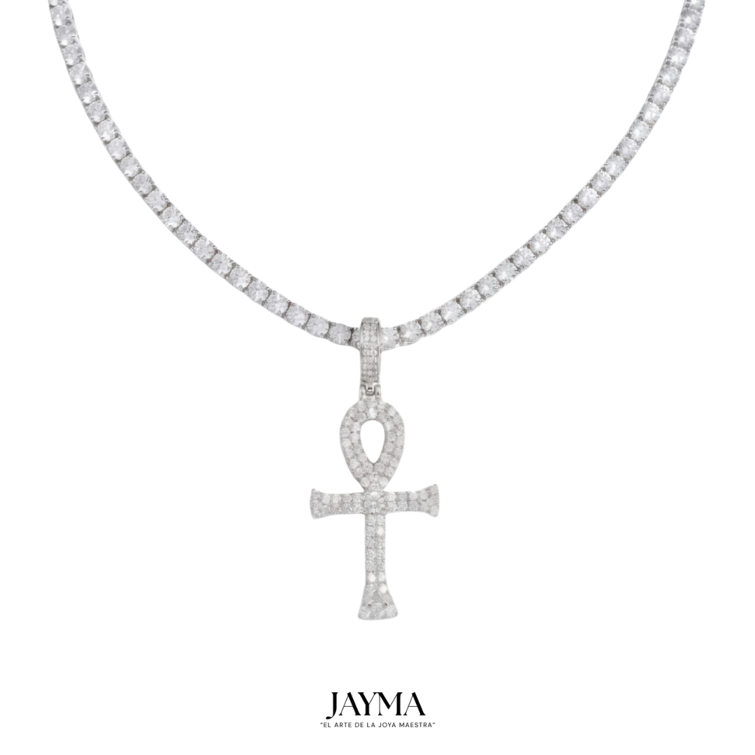 Dije de Cruz Diamante Lab IGI