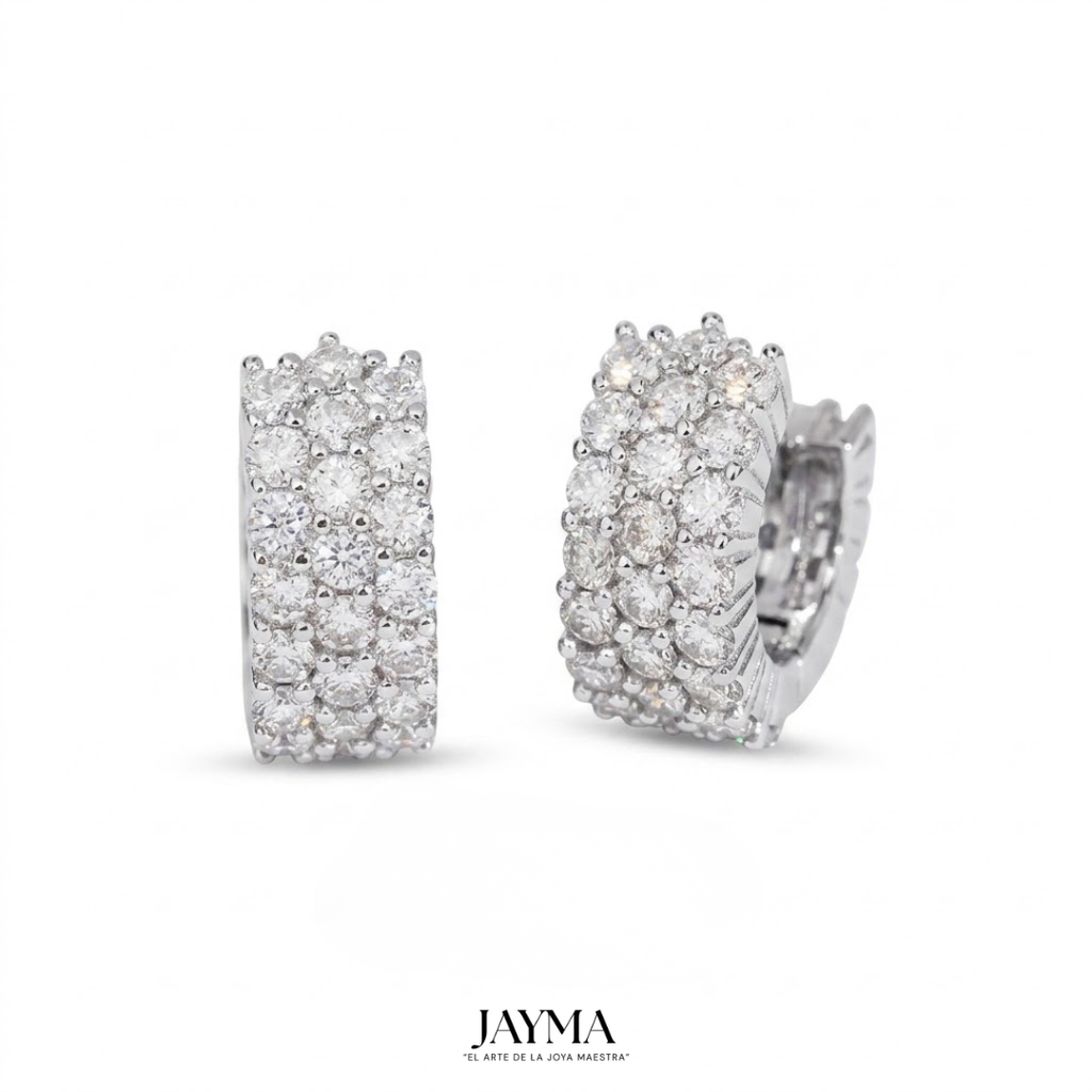 Aretes Triple Row