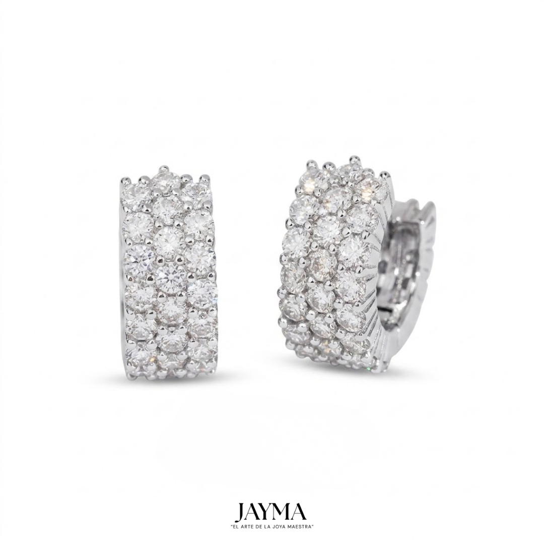 Aretes Triple Row