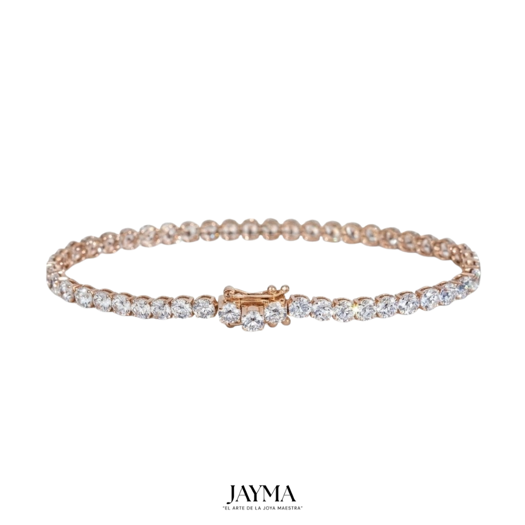 TENNIS 4mm 14k Diamante lab