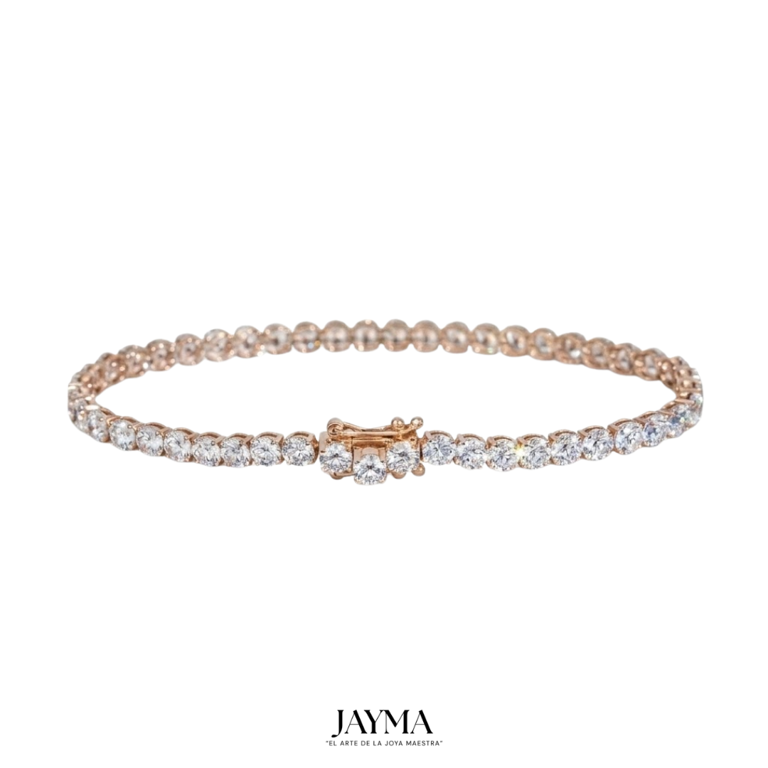 TENNIS 4mm 14k Diamante lab
