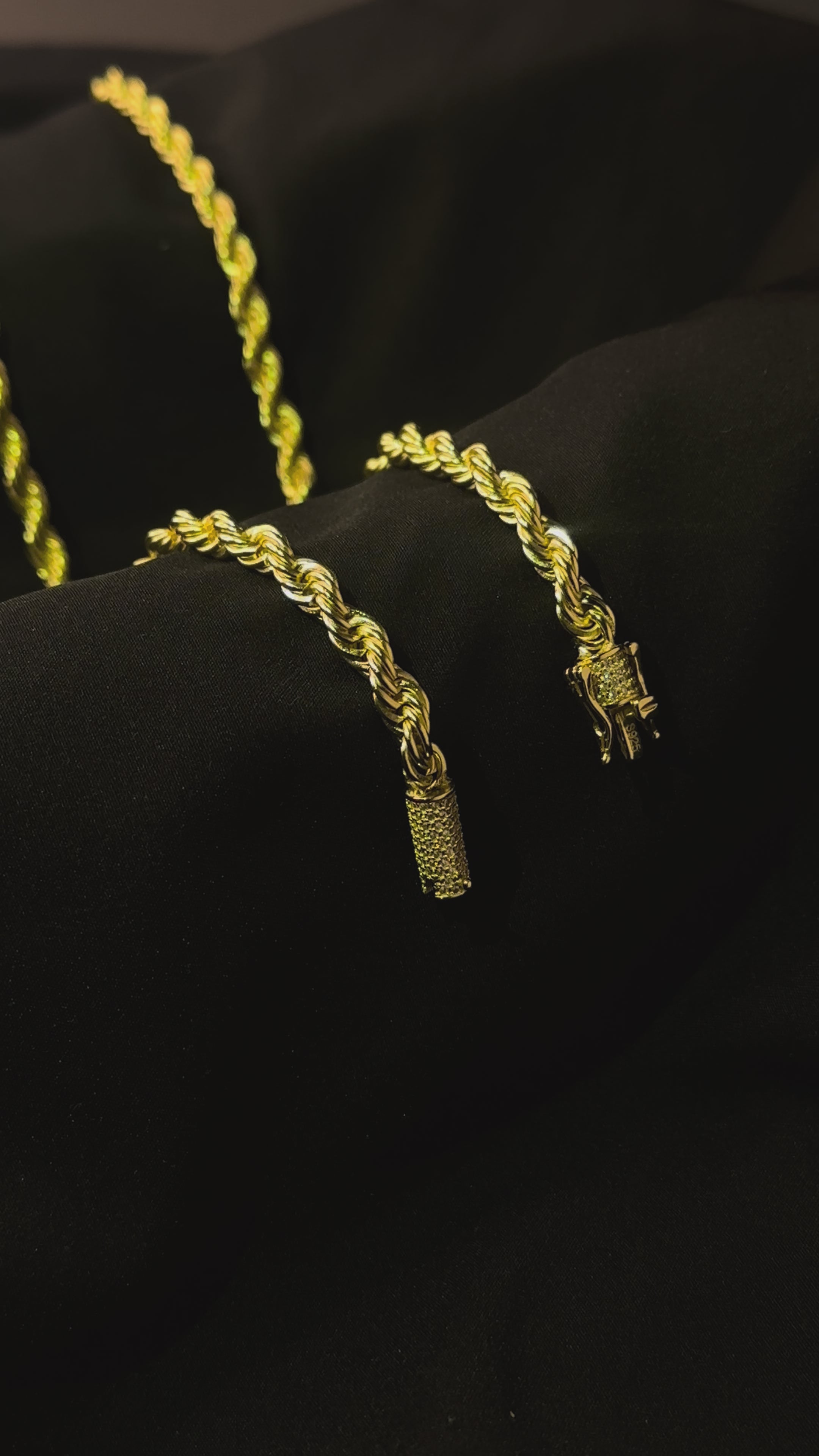 Cadena Torsal 14k