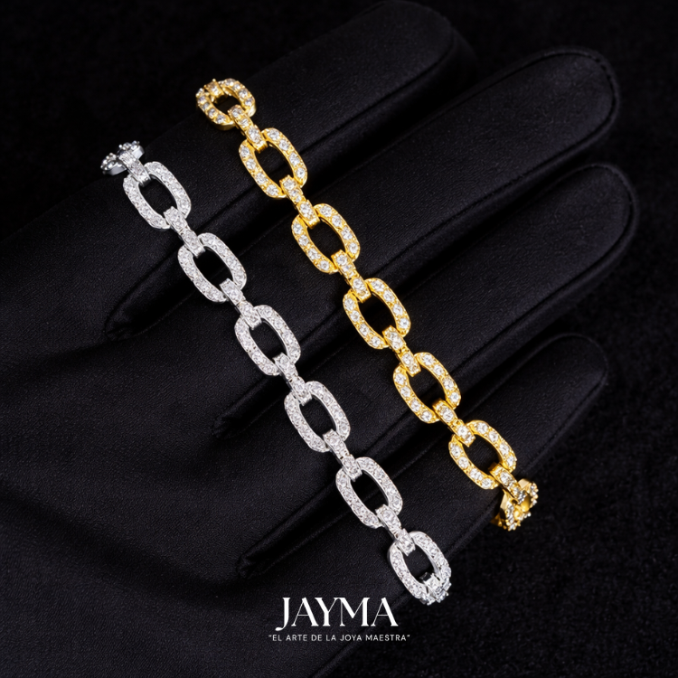 Pulso 18k Modern Link