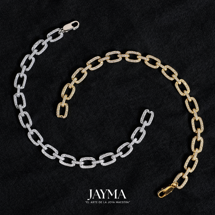 Pulso 18k Modern Link