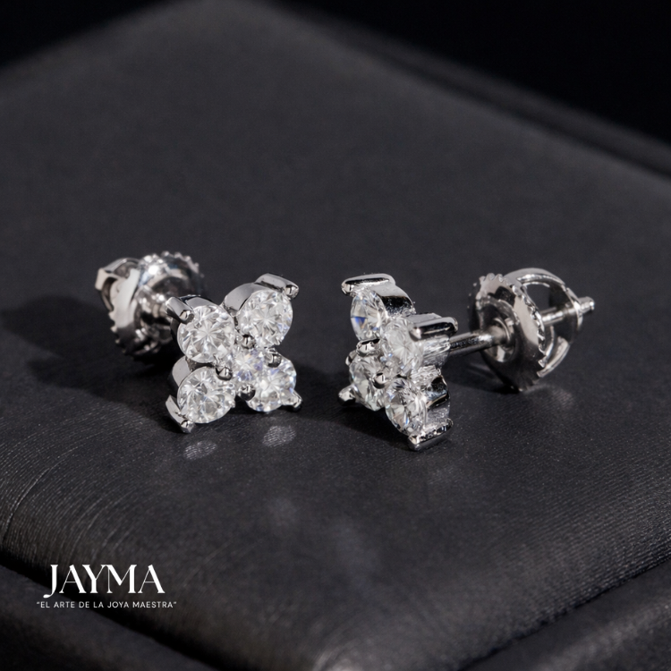 FLOWER CLUSTER STUDS